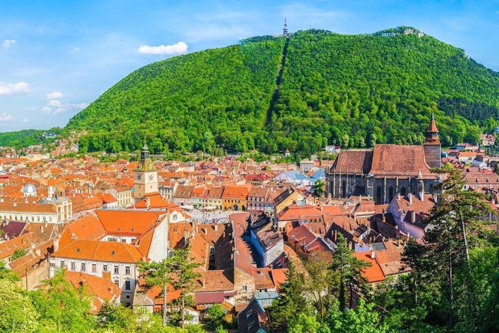 Coresi, 2 Camere, Sleeps 6 Large Private Garden Apartment Pets Welcome Braşov Buitenkant foto